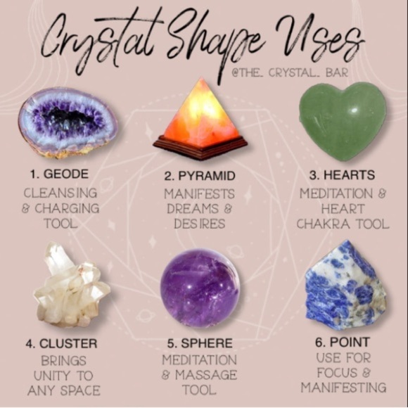 Crystal Meaning & Properties 
SHELLMUR’S SOULFUL SHOP! - Picture 1 of 11